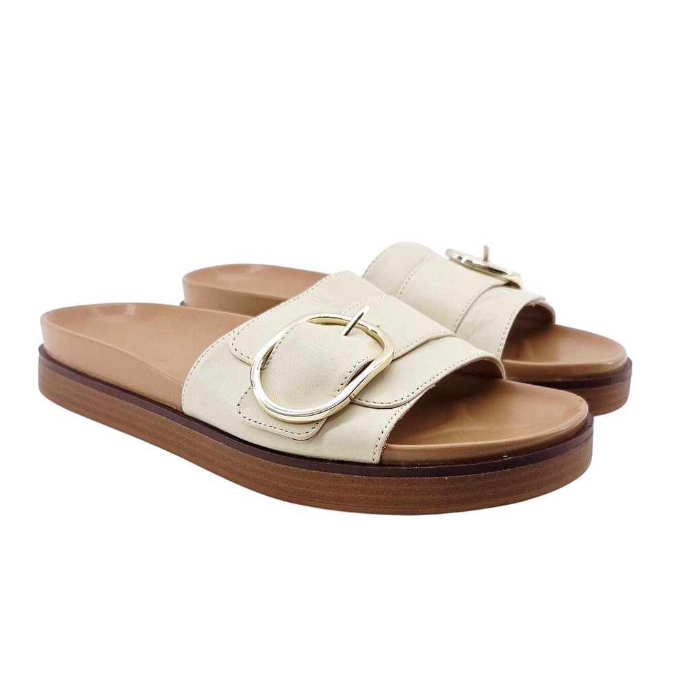 Madewell The Dayna Buckle-Strap Sandals - Size‎ 10